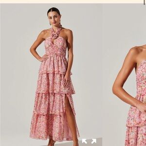 ASTR the Label - Brinley Tiered Floral Dress